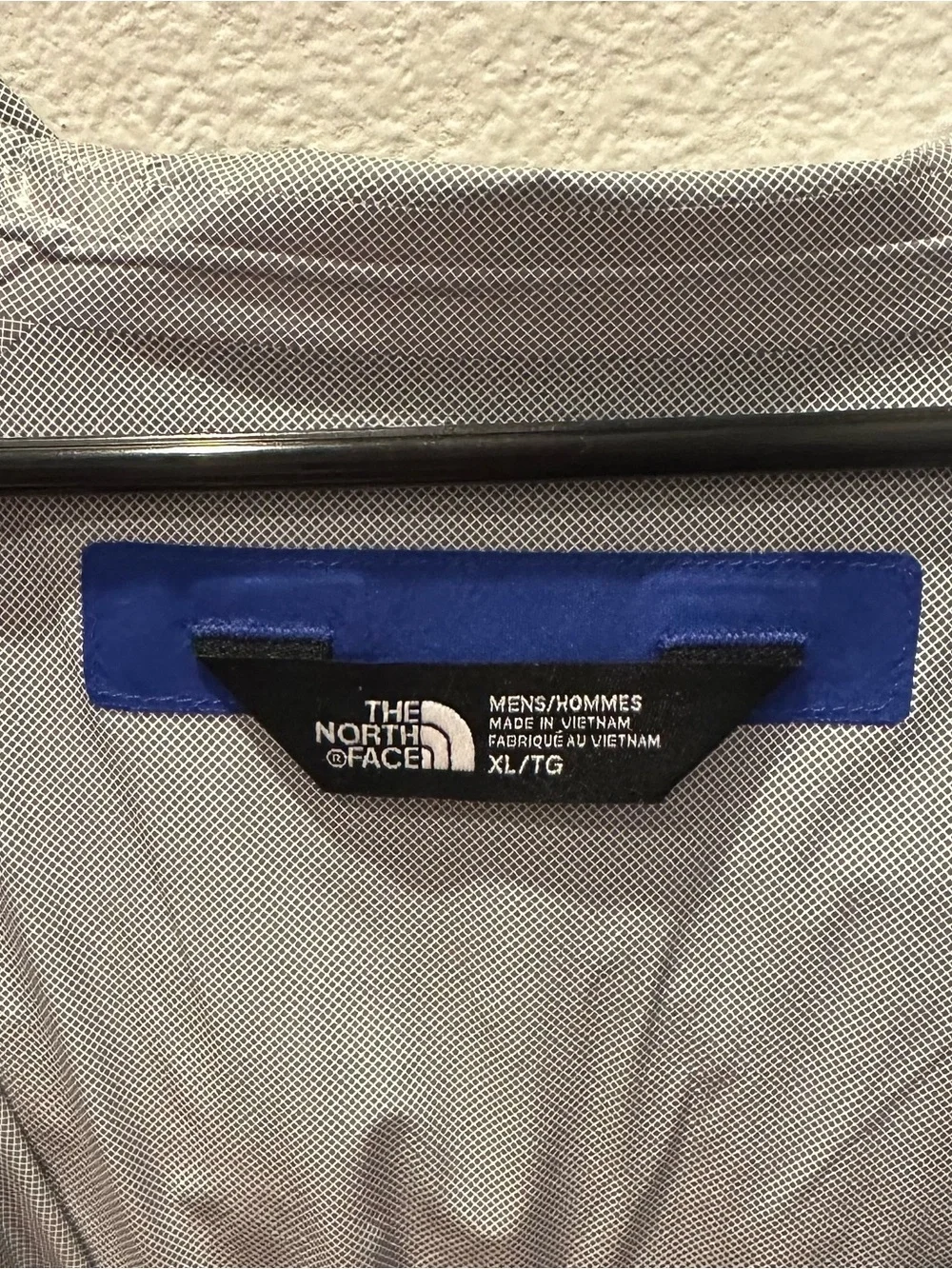The North Face Royal Blue Hooded Windbreaker Jacket